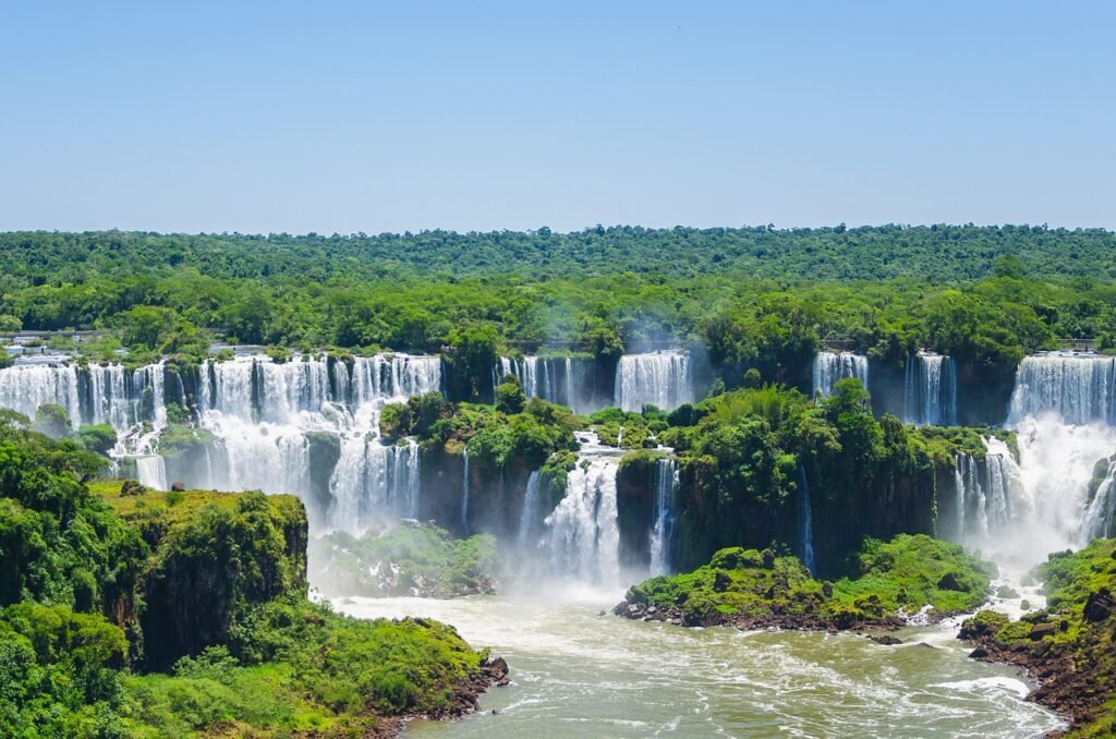 waterfall, iguazu, nature, cataracts, river, brazil, wild, water, landscape, iguazu, iguazu, iguazu, iguazu, iguazu, brazil, brazil